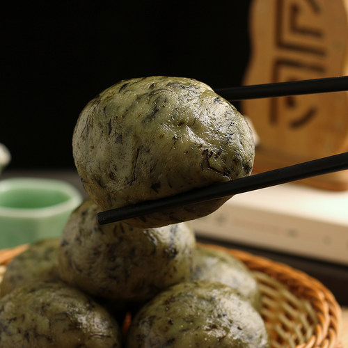 野生清明菜粑粑达州特产大包500g
