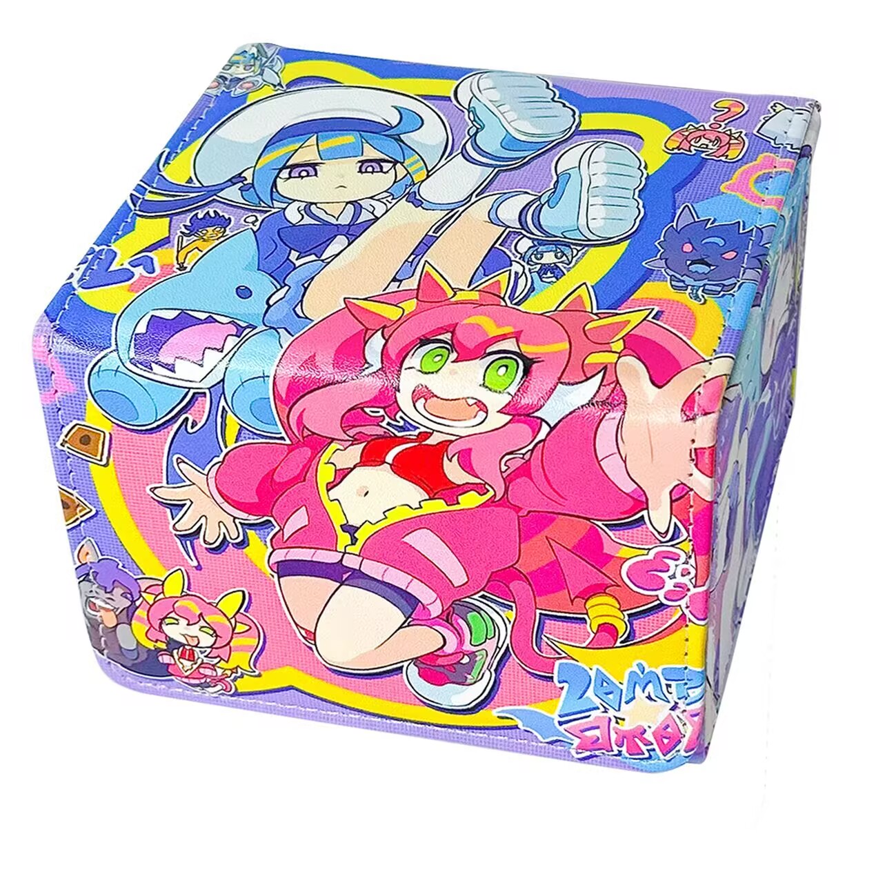 直播双子皮盒游戏王宝可梦数码宝贝卡盒牌盒收纳万智牌三国杀