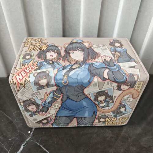 K917号饭纲皮盒游戏王宝可梦数码宝贝卡盒牌盒收纳万智牌VG大容量