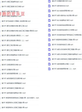 建筑工程造价教程水电暖通消防通风识图工程量计算清单组价预算员