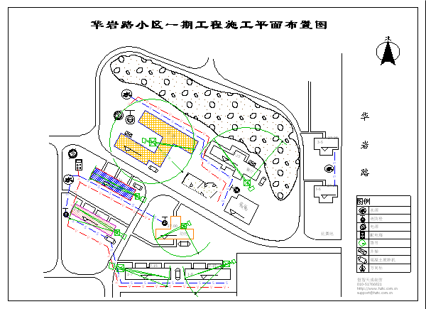 施工平面图布置绘制软件 投标工具 附视频教程 施工平面图编制