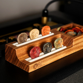 samgool storage森谷电吉他乐器周边配件 拨片架实木收纳盒Picks