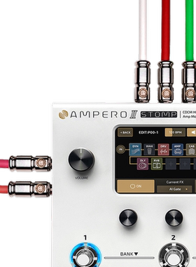 samgool+森谷吉他连接线loop四线接法send和return连接降噪演出