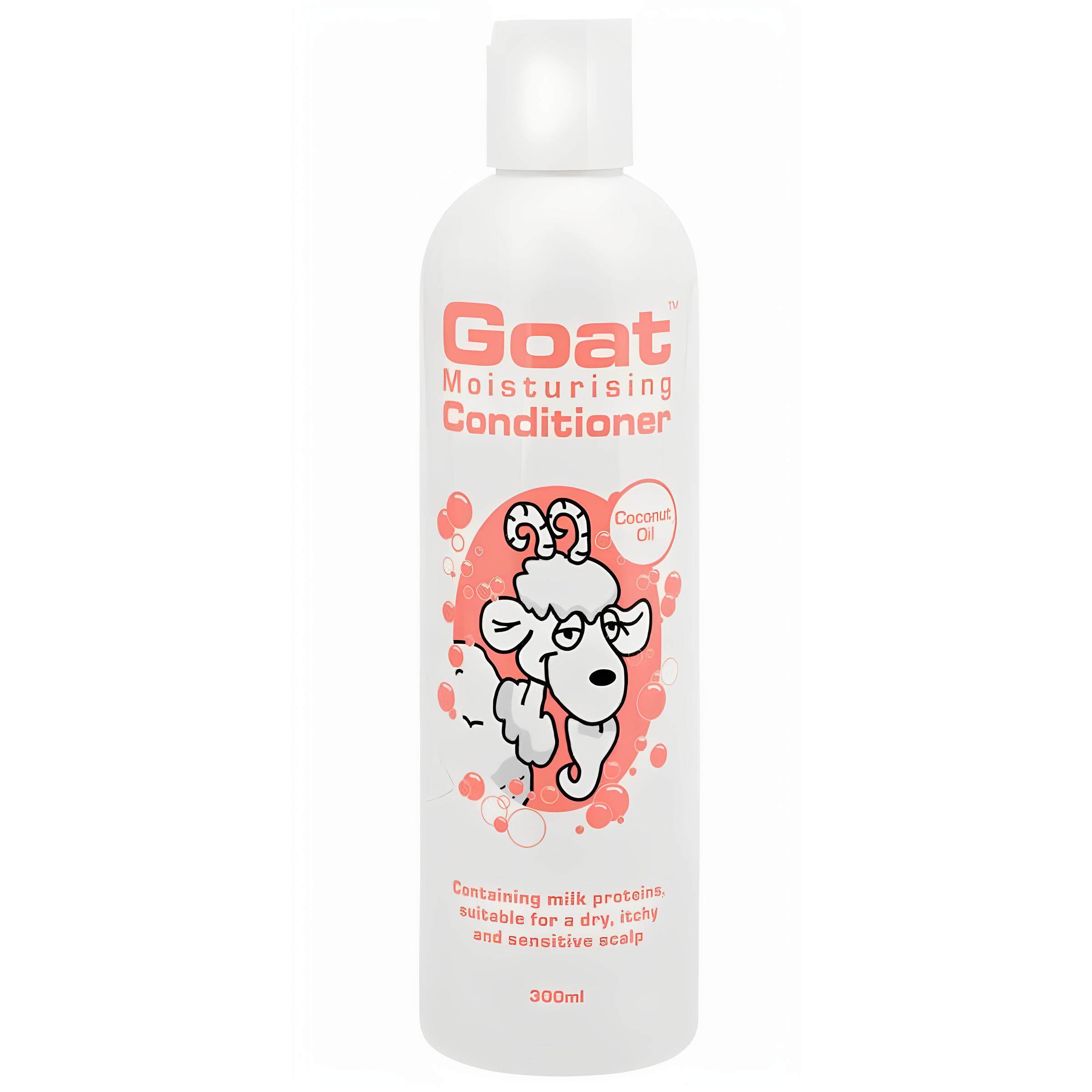 Goat Soap山羊奶护发素300ml椰子油天然配方性质温和秀发柔软健康