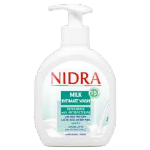 NIDRA清爽私密洗液牛奶蛋白乳酸PH3.5改善私味温和留香滋润
