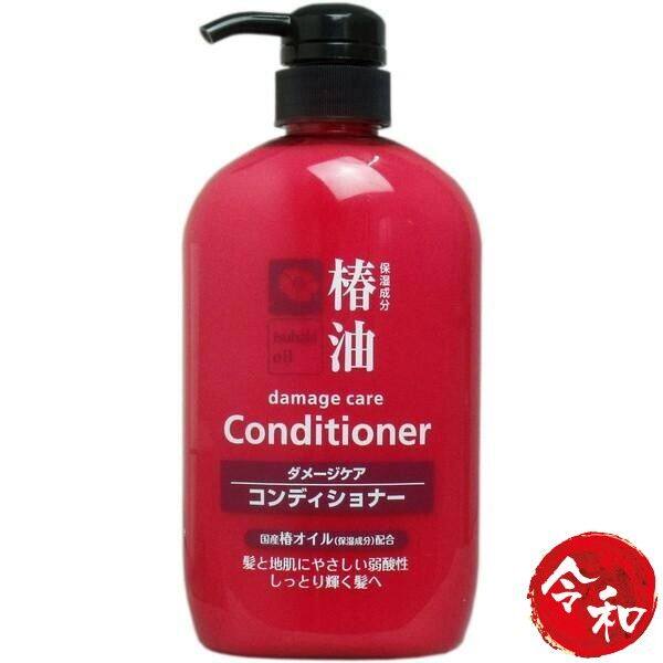 香港进口熊野山茶花Tsubaki Oil椿油头发修护霜600ml头发蓬松柔顺