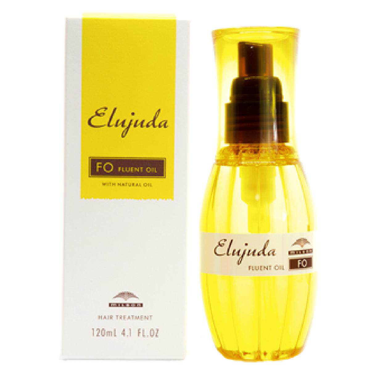 Milbon 香港进口细软发质专用Erujuda FO免洗护发精油小黄瓶120ml