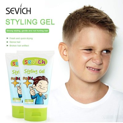 Sevich儿童温和头发造型啫喱发胶125ml