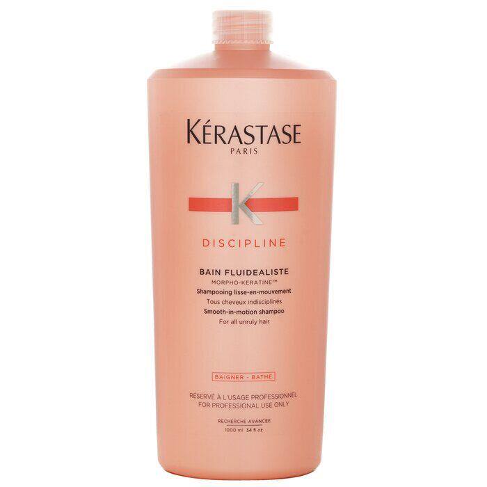 进口KERASTASE 悦动顺滑柔滑洗发露难打理发质1000ml温和清洁秀发
