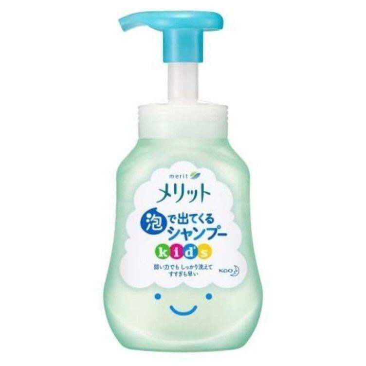 KAO花王-儿童慕斯泡泡无硅洗头水无泪弱酸性泵装300ml