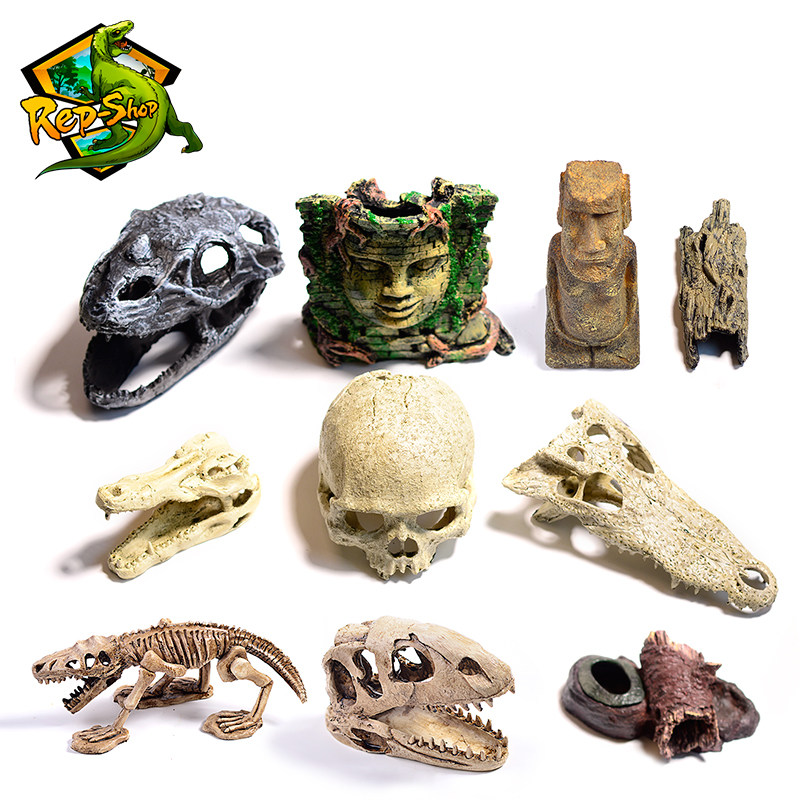 爬宠椰壳躲避洞穴蜘蛛蝎子玩耍爬虫岩石洞穴乌龟造景躲避藏穴