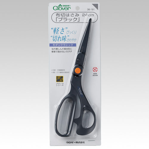 日本进口CLOVER可乐工具 专业裁剪师剪刀 36-191/192