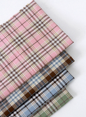 手工DIY棉布/韩国进口拼布布料/先染布 1/4码单位 200606-07