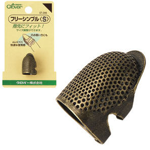 正品 日本进口 CLOVER 可乐工具 长指甲顶针 57-345/346