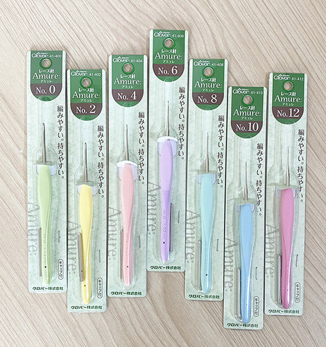 毛线编织暧昧蕾丝钩针clover