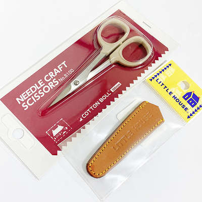 日本金龟COTTON BOLL(KAI)430915/433919 线剪手工小剪刀/剪刀套