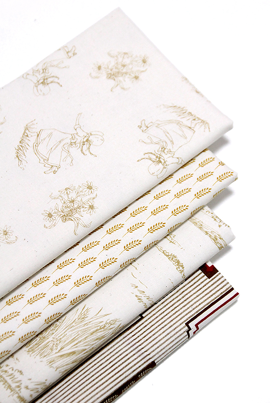 7折特价 手工DIY棉布/进口拼布布料/ 日本纯棉 印花布 0723-9