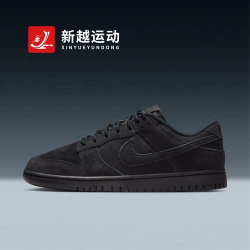 NIKE耐克 DUNK 男子平底运动鞋夏季胶底低帮轻便板鞋 IB6651-001