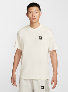 NIKE/耐克 男子运动休闲白色短袖T恤 HQ9249-133