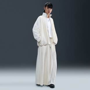 NIKE/耐克 女子超宽松运动夹克褶裥针织网眼舒适外套HJ0518-133