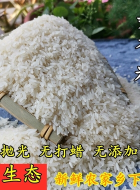 广东韶关特产马坝美香粘5kg无抛光农家油粘米原生态软糯长粒香米