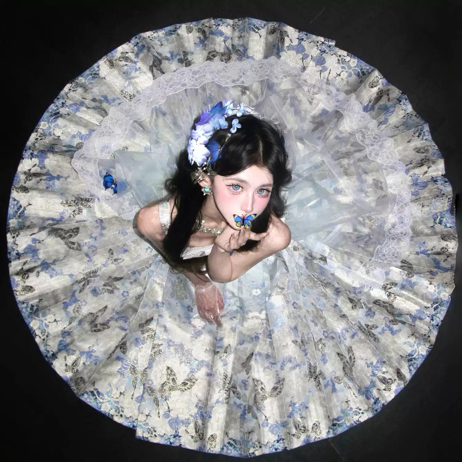 春书肆【栩栩然】原创汉服半身裙女仿妆花织金工艺马面裙秋季新款