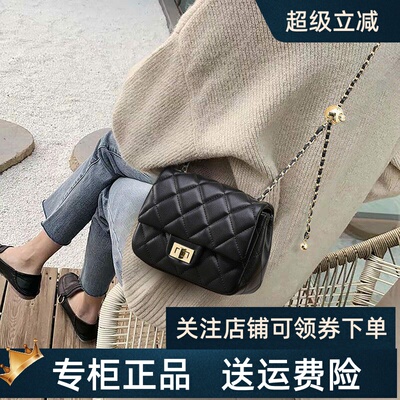 Viney包包2026新款潮真皮女包斜挎包时尚秋冬夏季链条包小高级感