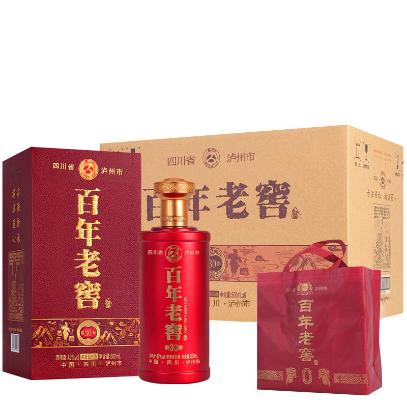 百年老窖窖龄30酒整箱42度