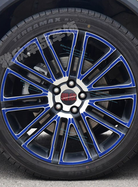 猎豹Mattu改装轮毂贴纸 改装专用装饰贴 修复遮痕保护贴个性贴纸