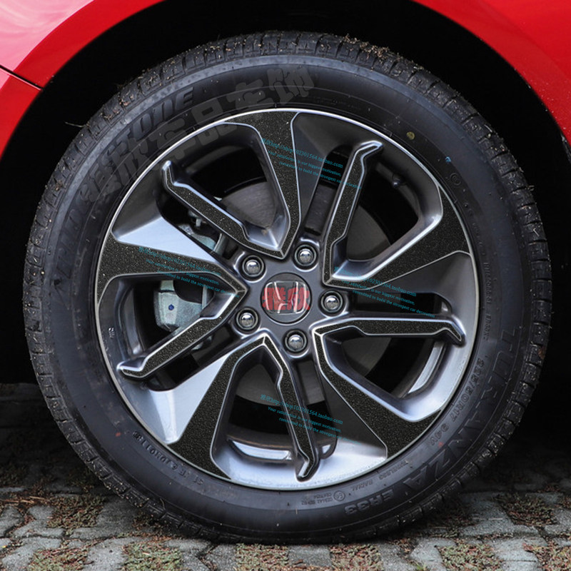 适用于本田inspire改装轮毂贴纸 b款英斯派车贴刮痕遮痕防水贴膜