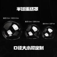 diy烘焙蛋糕装饰透明玻璃罩冰雪奇缘永生花高级感摆件小众大眼