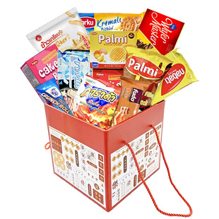 纯进口零食大礼包环球零食好吃新年生日礼物送女友男友儿童节礼物