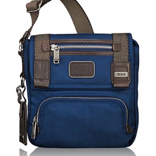 途明青年男士纯色弹道尼龙单肩包