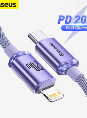 Baseus USB Type C PD 20W Cable for iPhone 14 13 12 Pro Xs Max 8 Quick Charging USB C Cable Wire Code