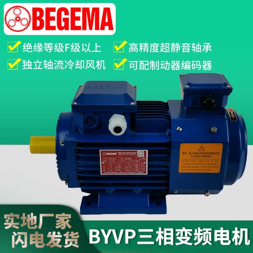 变频调速立卧电机BYVP71B2-550W