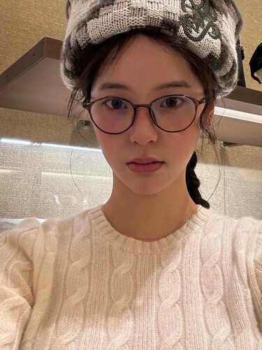 少女CEO | GIRLCEO欧阳娜娜同款茶色眼镜女韩系素颜小脸眼镜框