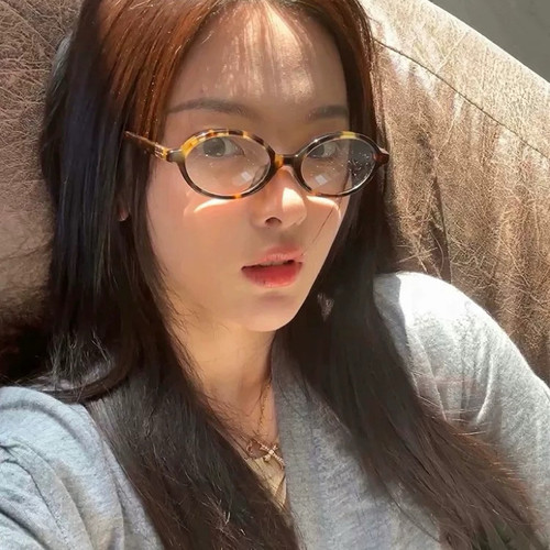 少女CEO | GIRLCEO杨超越同款复古书呆子小框眼镜防蓝光平光镜