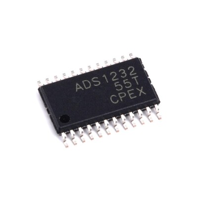 原装TI/ 贴片ADS1232IPWR 模数转换器 24位 80SPS TSSOP-24