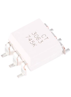 原装正品 贴片光耦 CT3063(S)(T1) SMD-6 兼容MOC3063 耦合器芯片