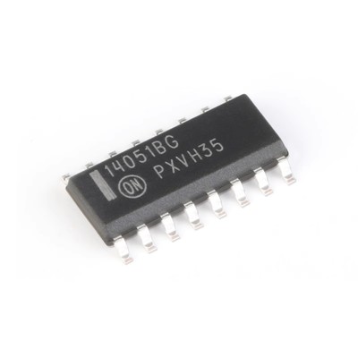 原装正品 贴片 MC14051BDR2G SOIC-16 8通道模拟多路复用器芯片