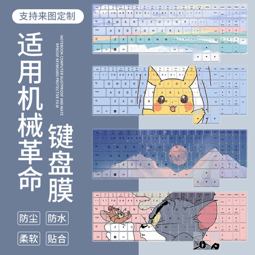 适用于机械革命Code10 AI 酷睿Ultra 7 255H 15.3英寸键盘保护膜