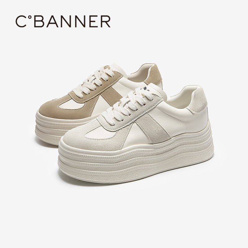 复古拼接鞋面 双重材质丰富鞋面层次