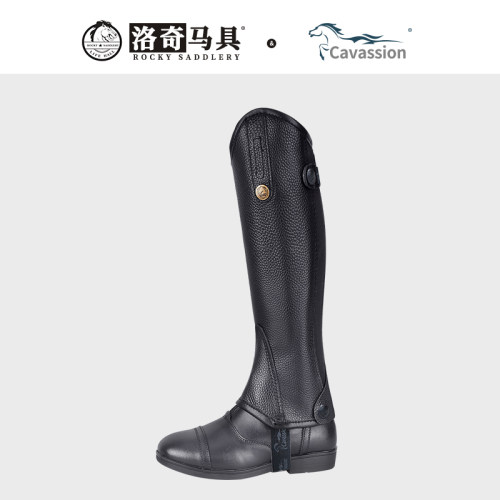 马术护腿儿童牛皮洛奇马具