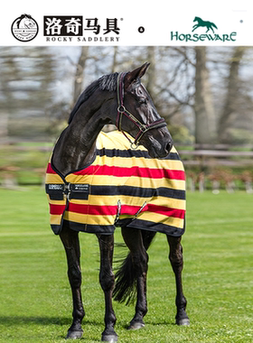 horseware绒面中厚款条纹款马衣保暖春秋冬季马衣HW18018
