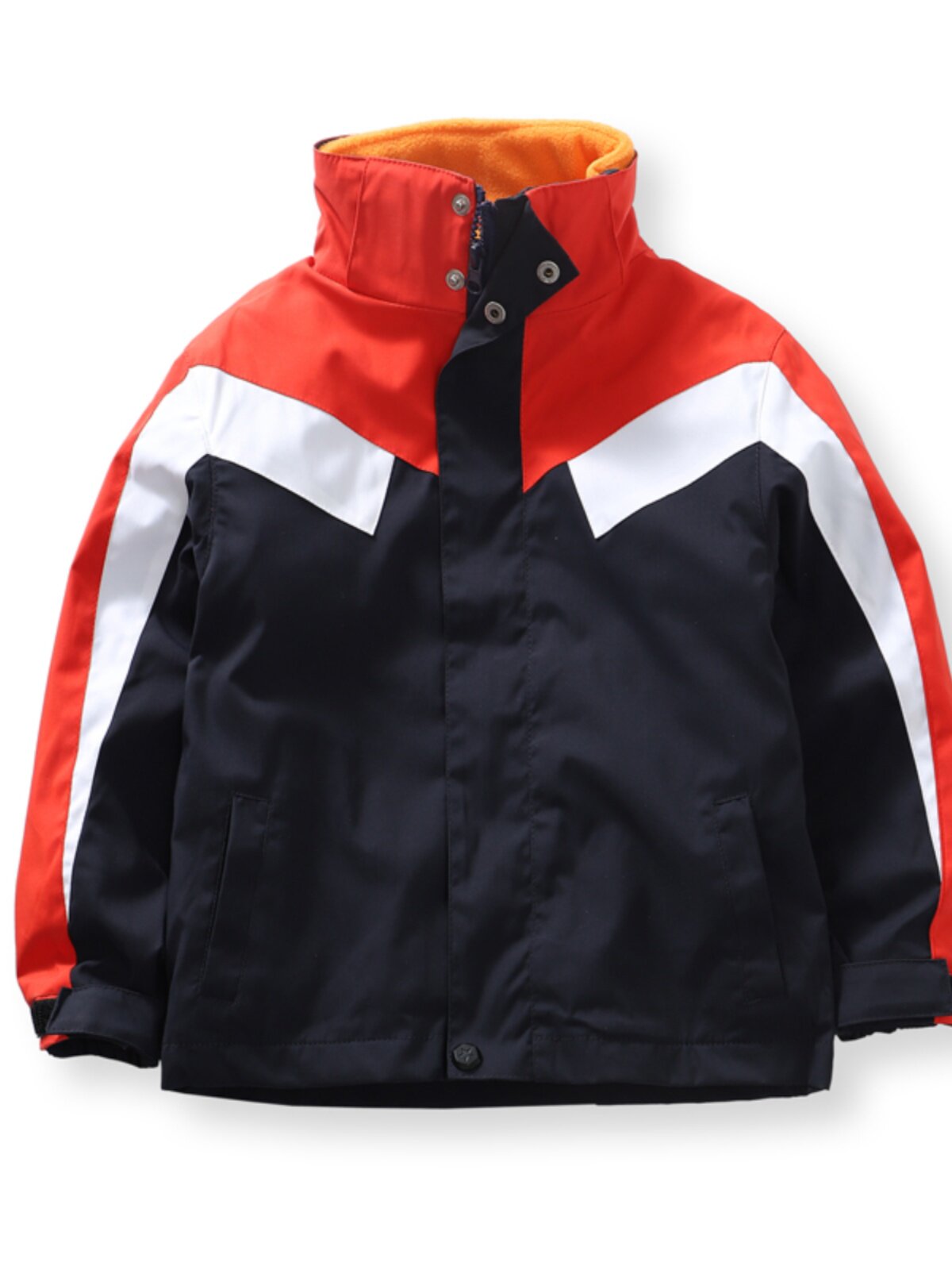 탈부착 안감이 있는 아동용 쓰리인원 자켓 벨벳 자켓 남아용 방풍 자켓 윈드 브레이커 대외 무역 아동복 6