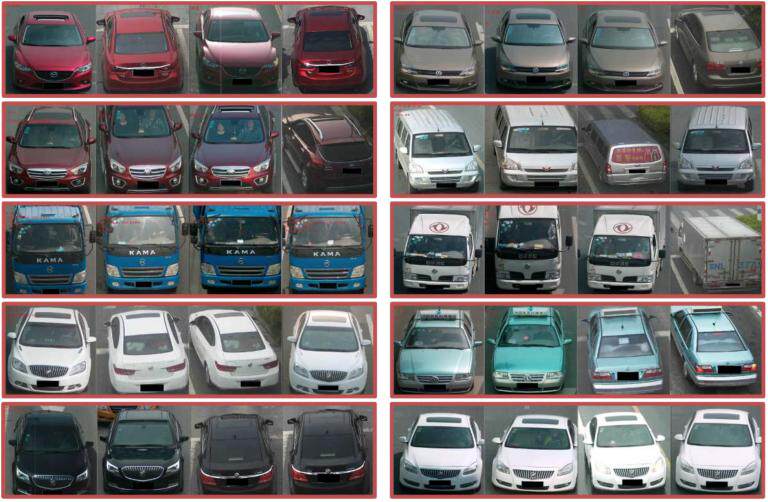 深度学习数据集/vehicleid车辆识别数据集/ai识别算法分类算法