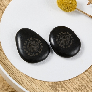 龙王坛城石刻玛尼石水解放生供养水族玛尼石密宗用品