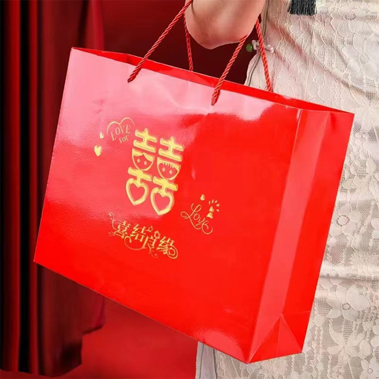 结婚茶叶礼盒订婚喜茶提亲大红袍茶叶婚庆婚礼定亲送长辈礼送亲家