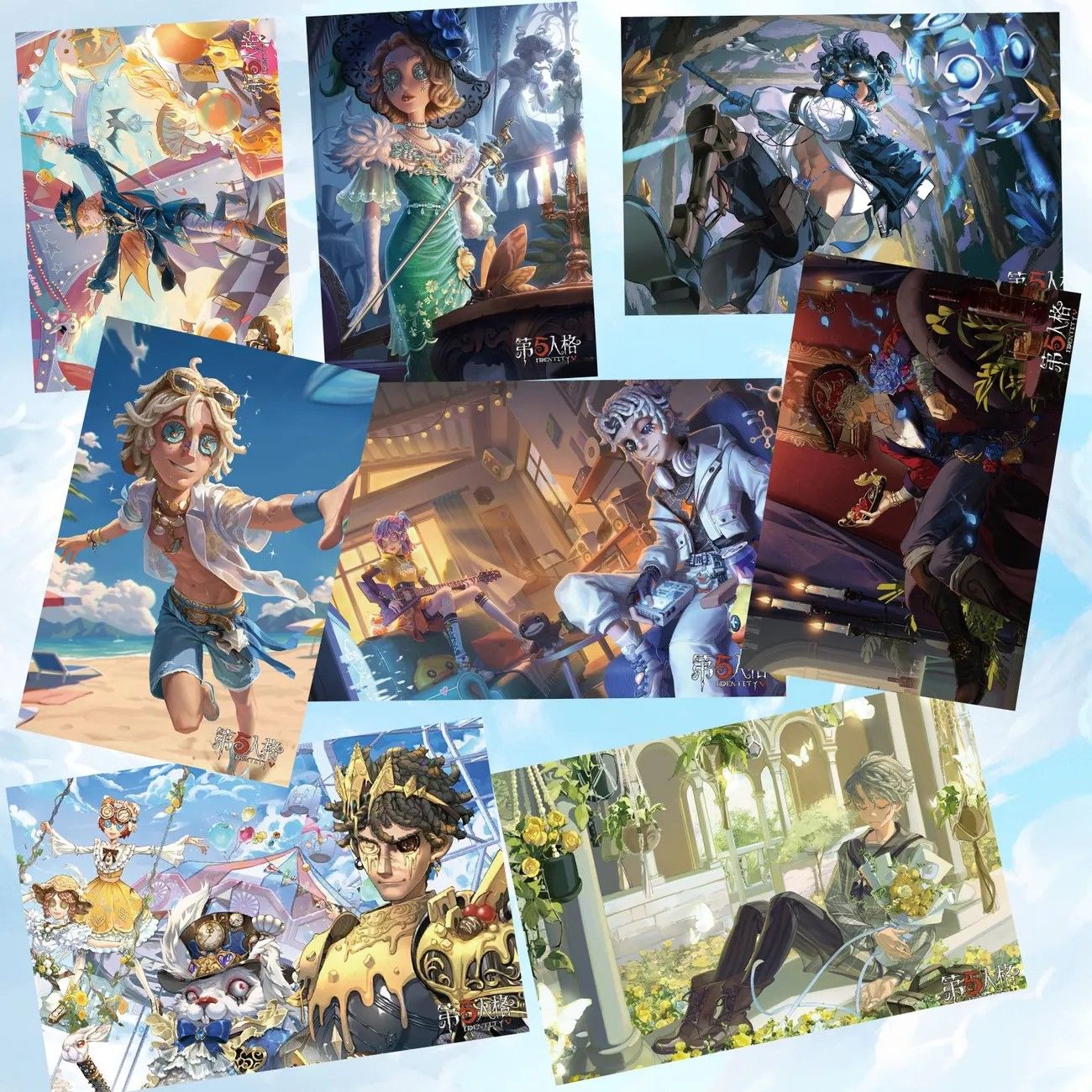 新款第五人格海报墙纸渔