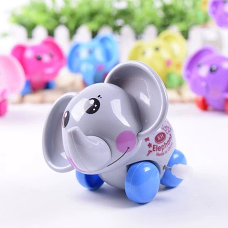 儿童创意益智发条玩具小玩具上链发条卡通小象幼儿园小礼品小礼物